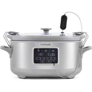 Crockpot 7-Quart Cook & Carry™ Slow Cooker, Programmable, Stainless Steel